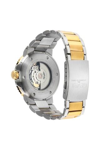 Relógio de automático Sellita SW200 Riverside - Prateado e dourado