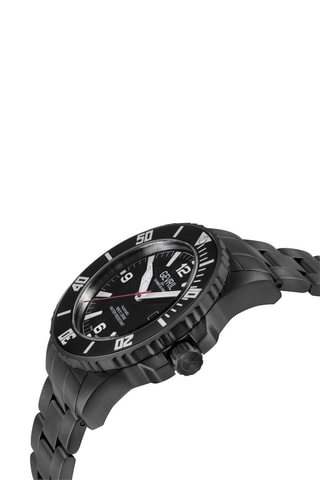 Relógio automático de aço SW200 - Preto