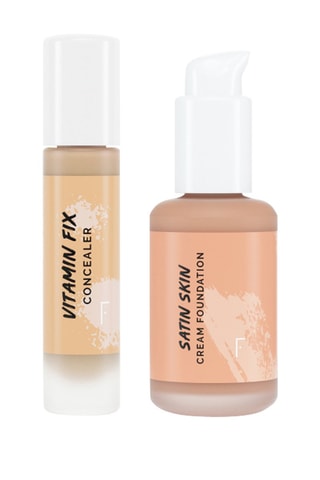 Coffret de fond de teint et correcteur Satin Skin - Peaux sensibles - 2 produits