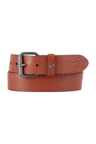 Ceinture en cuir Heber - Camel