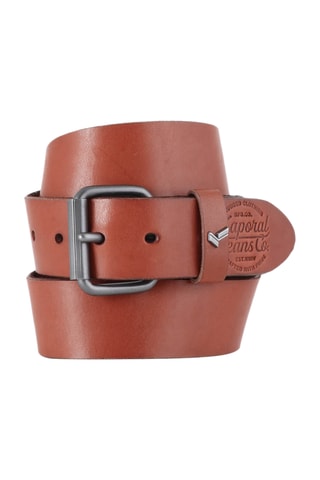 Ceinture en cuir Heber - Camel