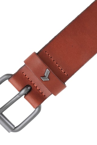 Ceinture en cuir Heber - Camel