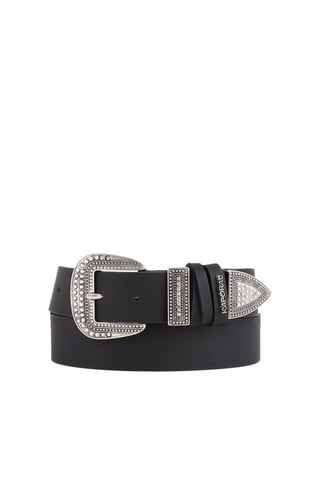 Ceinture en cuir Tylor - Noir