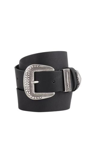 Ceinture en cuir Tylor - Noir