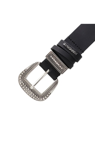 Ceinture en cuir Tylor - Noir