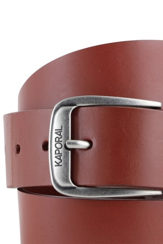 Ceinture en cuir Vamp - Marron