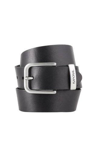 Ceinture en cuir Hikla - Noir