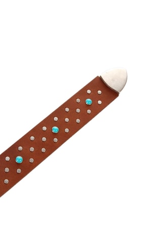 Ceinture en cuir Helly Marron