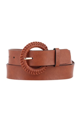 Ceinture en cuir Alix - Marron