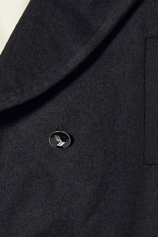 Veste en laine Day - Bleu marine