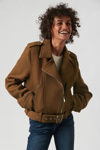 Veste en laine Pilou - Camel