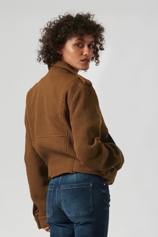 Veste en laine Pilou - Camel