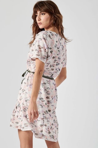 Robe portefeuille Cali - Rose