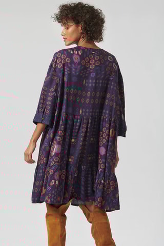 Robe trapèze Bilor - Bleu