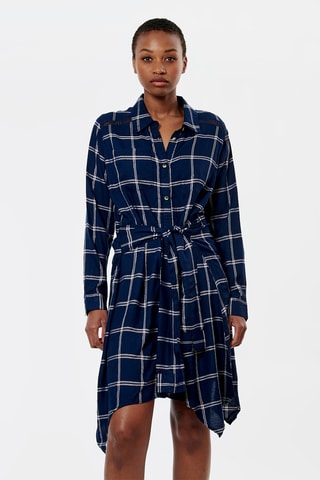 Robe chemise Blair - Bleu marine
