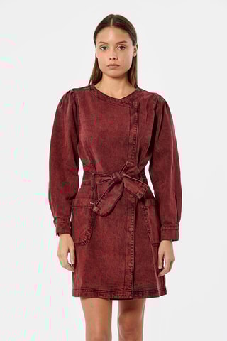 Robe chemise Duna - Rouge