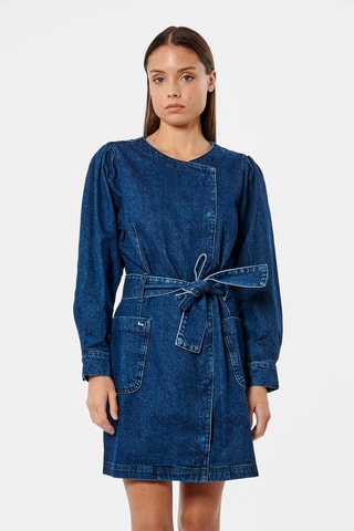 Robe chemise Duna - Bleu