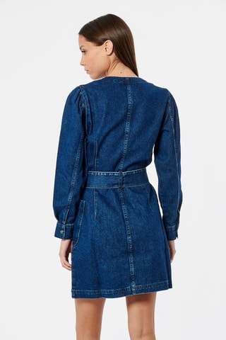 Robe chemise Duna - Bleu