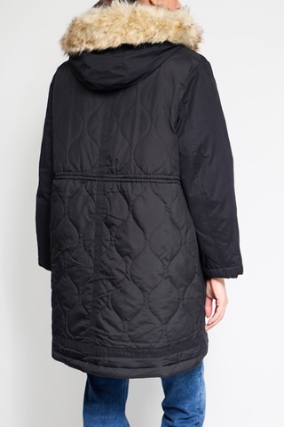Parka à capuche Pary - Noir