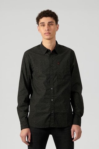 Chemise en coton biologique Cazzo - Kaki