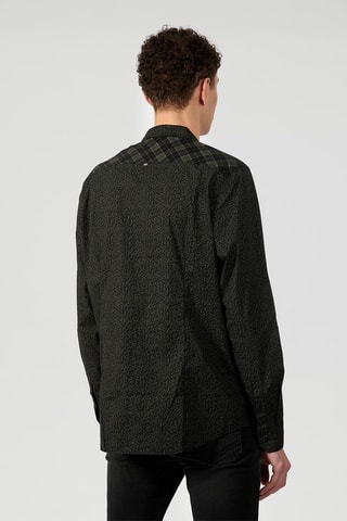 Chemise en coton biologique Cazzo - Kaki