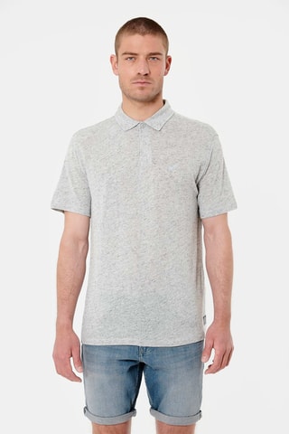 Polo en lin Sum - Gris
