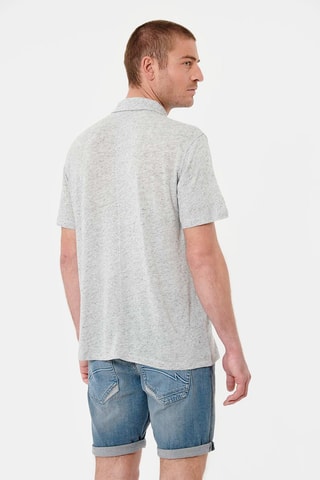 Polo en lin Sum - Gris