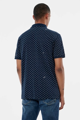 Polo en coton biologique Terel - Bleu marine