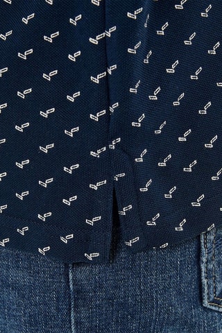 Polo en coton biologique Terel - Bleu marine