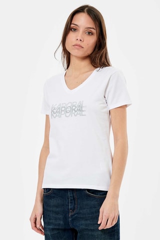 T-shirt en coton biologique Lea - Blanc