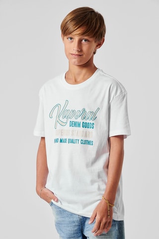 T-shirt en coton biologique Omeri - Blanc