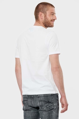 T-shirt en coton biologique Razi - Blanc