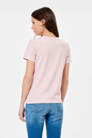 T-shirt en coton biologique Love - Rose