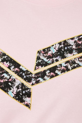 T-shirt en coton biologique Love - Rose
