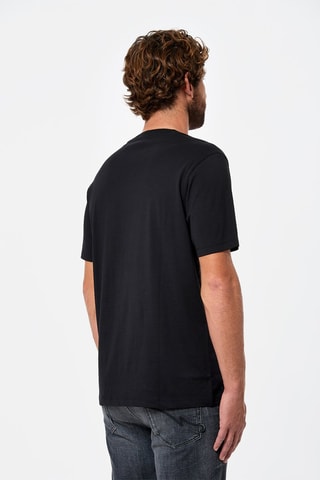 T-shirt en coton biologique Slow - Noir