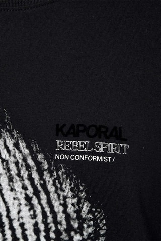 T-shirt en coton biologique Slow - Noir