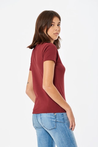 T-shirt Jasic - Bordeaux