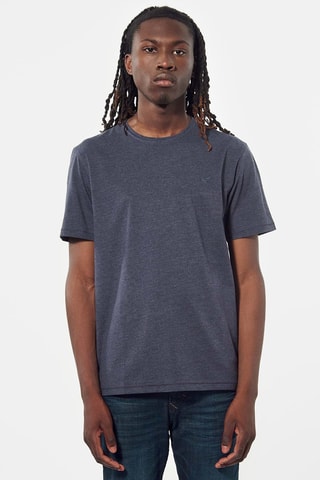 T-shirt Pacco - Bleu marine chiné