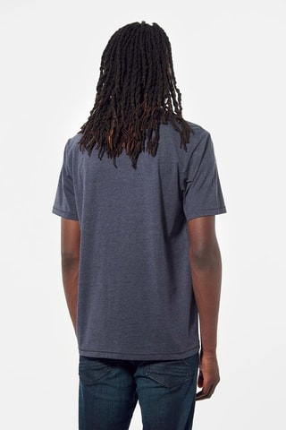 T-shirt Pacco - Bleu marine chiné
