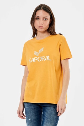 T-shirt en coton biologique Lemil - Orange