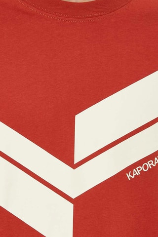 T-shirt en coton biologique Bryzo - Rouge