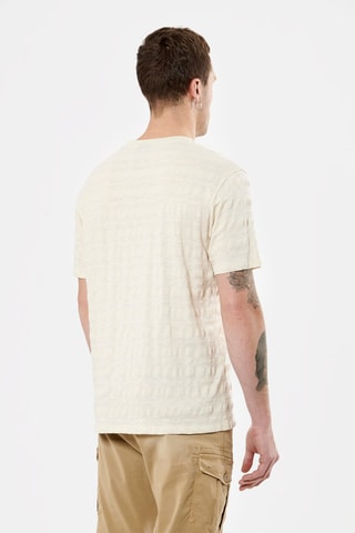 T-shirt en coton biologique Sonny - Ecru