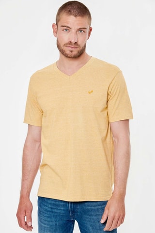 T-shirt en coton biologique Save - Jaune