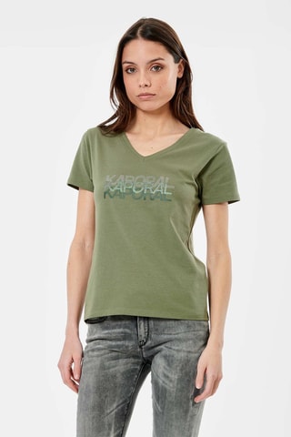 T-shirt en coton biologique Lea - Vert