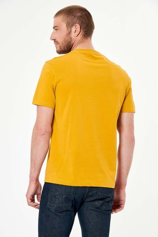 T-shirt en coton biologique Seter - Jaune