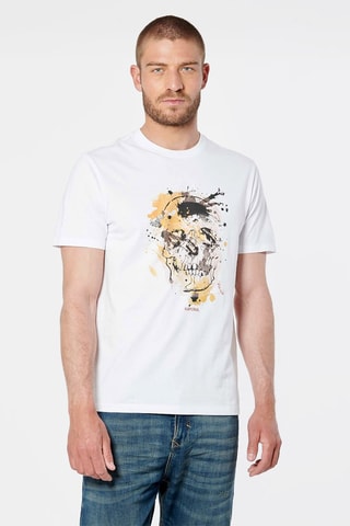 T-shirt en coton biologique Taint - Blanc