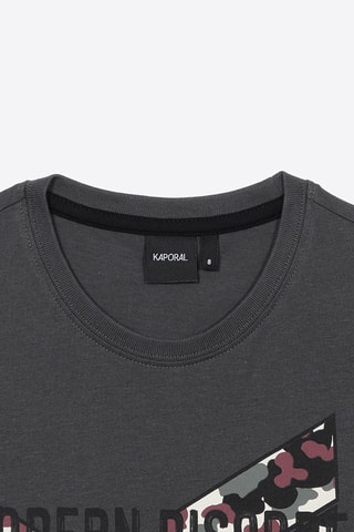 T-shirt en coton biologique Ewag - Gris