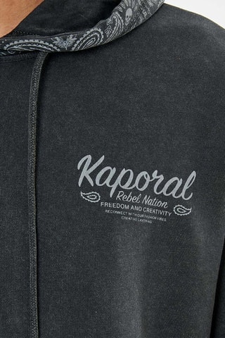 Sweat à capuche Rohan - Noir