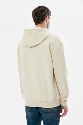 Sweat à capuche Rayan - Ecru