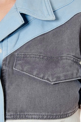 Combishort Axo - Bleu et gris